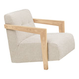 Caracas Lounge Chair – Beige