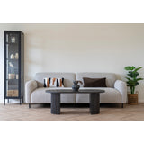Salvador 3-seter Sofa (Light Grey)
