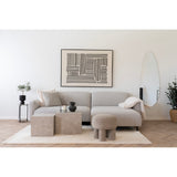 Salvador 3-seter Sofa (Light Grey)