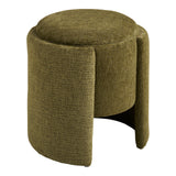 Waldorf Pouf – Green Chenille