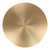 Lecco Side Table (Brass / Marble, Ø41 cm)