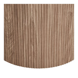 Athens Dining Table (White / Dark Brown)