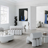 Big Foot Coffee Table, Big - Bone White