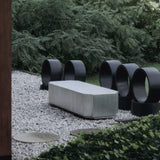 Funki Lounge Table Rectangular Brushed Alu