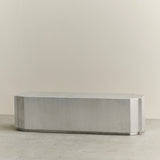 Funki Lounge Table Rectangular Brushed Alu