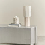 Funki Lounge Table Rectangular Brushed Alu