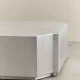 Funki Lounge Table Square Brushed Alu