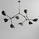 Stingray Chandelier, Grande - Burned Black (5m)