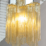 Murano Pagliesco Tronchi Chandelier Ø28 - 8 Tubes