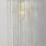 Murano Clear Tronchi Wall Sconces – Set of 2