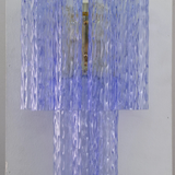 Murano Blue Tronchi Wall Sconce