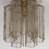 Murano Fume Tronchi Taklampe - 6 Tubes