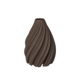 WAVE Bud Vase WOOD Walnut