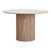 Athens Dining Table (White / Dark Brown) - Bellavé Studio