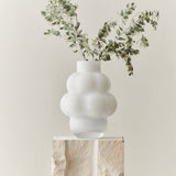Balloon Vase 04 32cm Opal White - Bellavé Studio