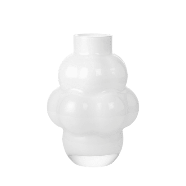 Balloon Vase 04 32cm Opal White - Bellavé Studio