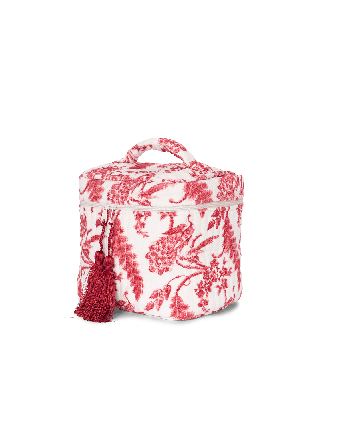 Beauty Bag Velvet - Vintage Bird - Bellavé Studio