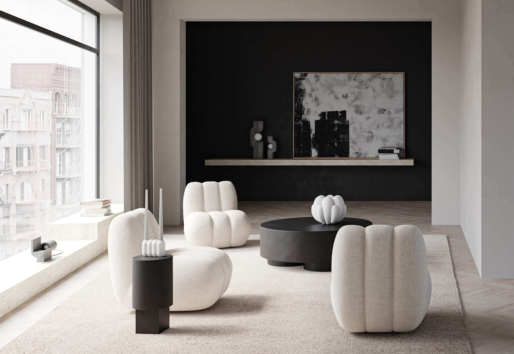 Big Foot Coffee Table, Big - Coffee - Bellavé Studio