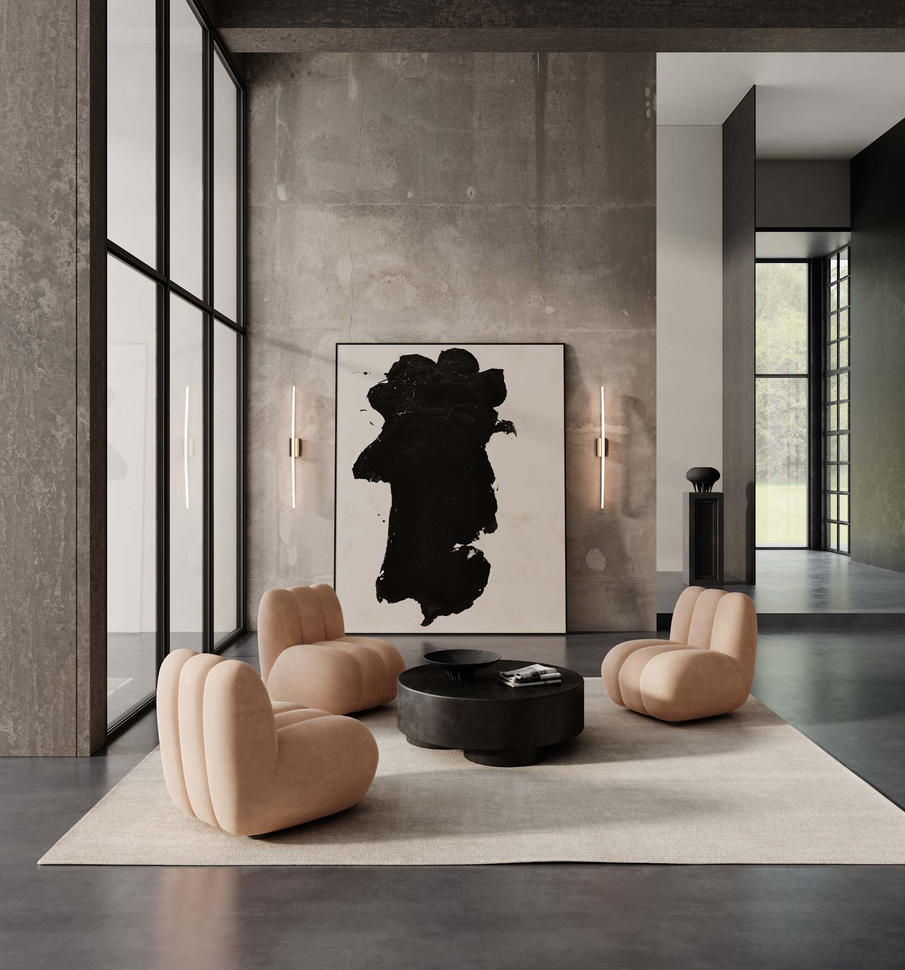 Big Foot Coffee Table, Big - Coffee - Bellavé Studio
