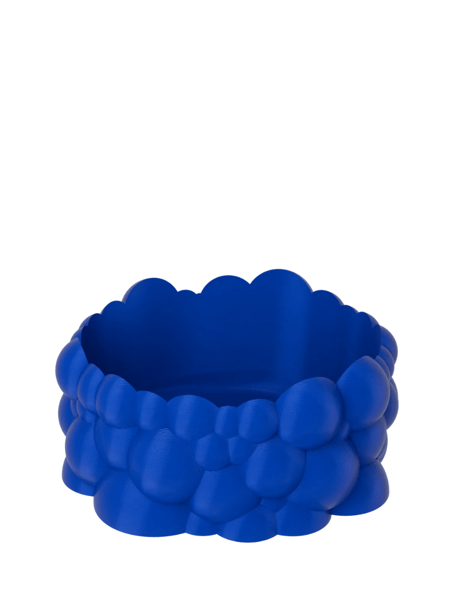 BUBBLE Skål Dazzling Blue Medium - Bellavé Studio