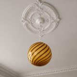 Candy Honey Swirl Murano Pendant Lamp – Ø30 - Bellavé Studio