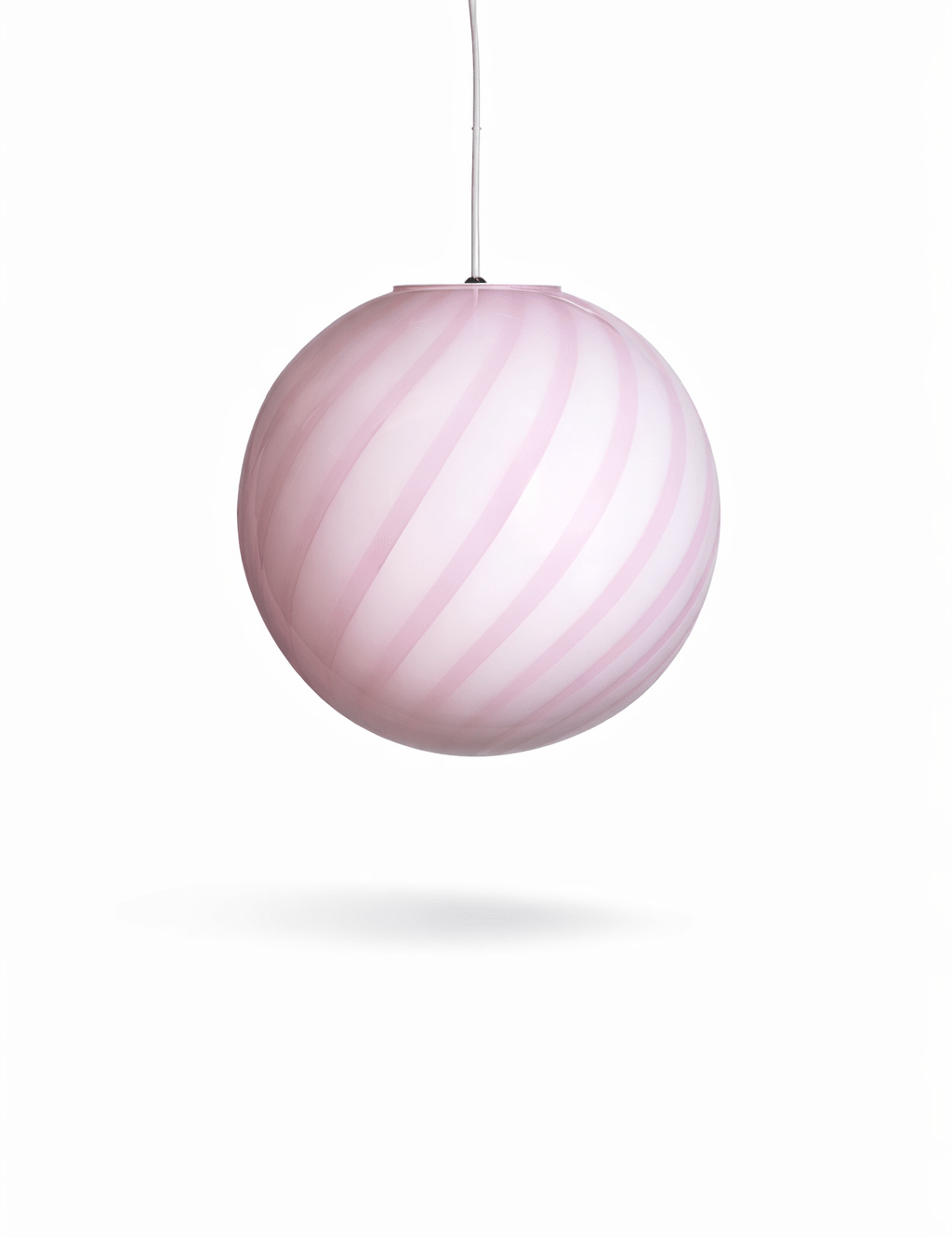 Candy Marshmallow Swirl Murano Pendant Lamp – Ø30 - Bellavé Studio