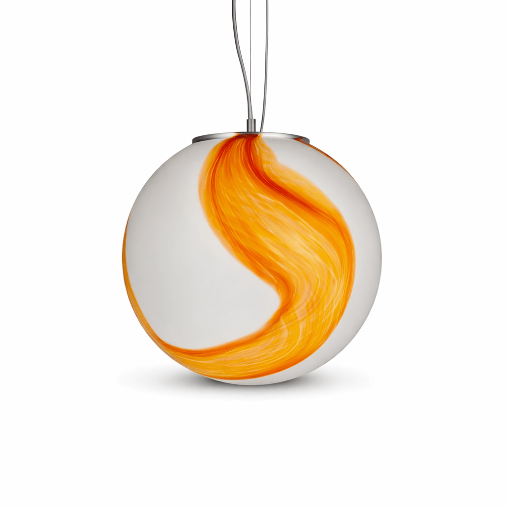 Candy Mustard Murano Pendant Lamp – Ø35 - Bellavé Studio