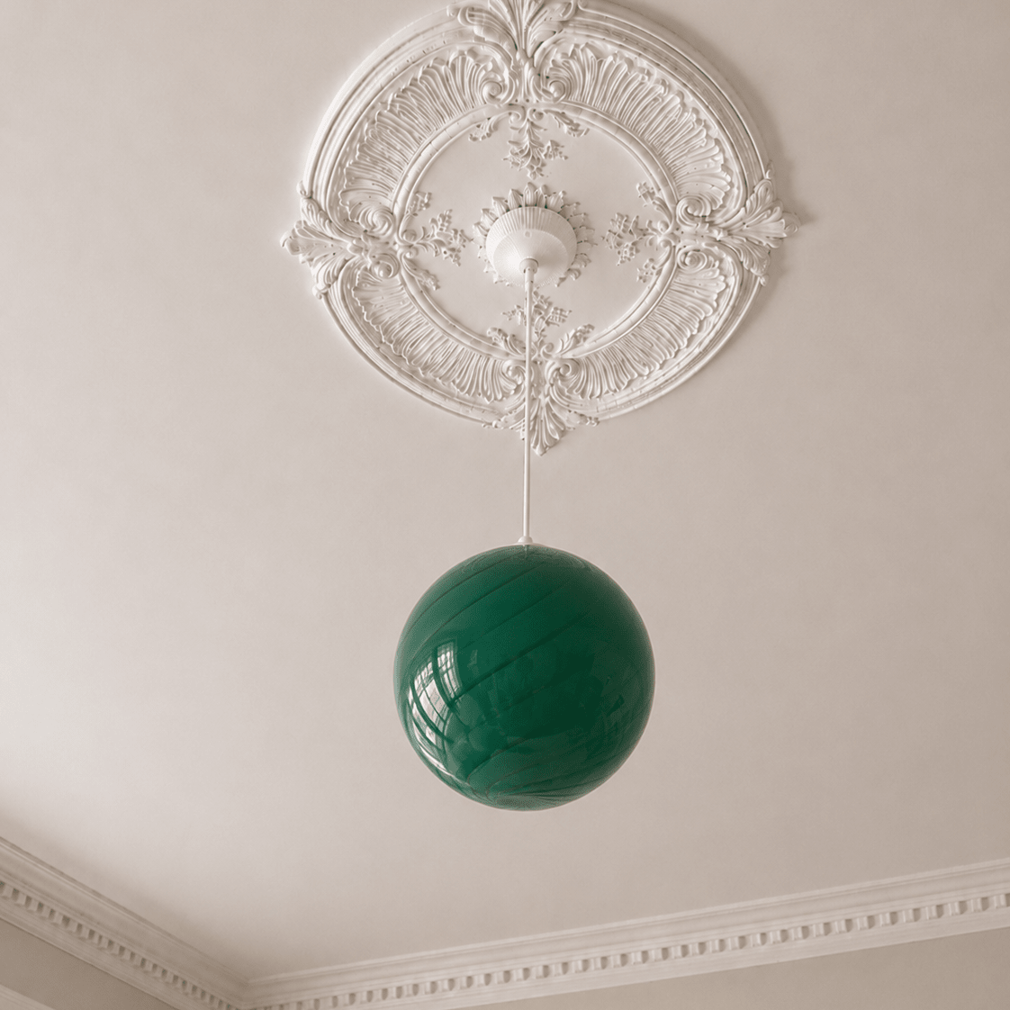 Candy Petrolium Swirl Murano Pendant Lamp – Ø30 - Bellavé Studio