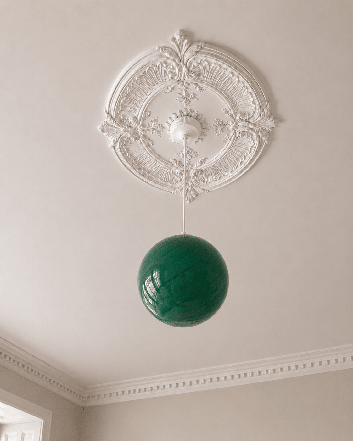 Candy Petrolium Swirl Murano Pendant Lamp – Ø30 - Bellavé Studio