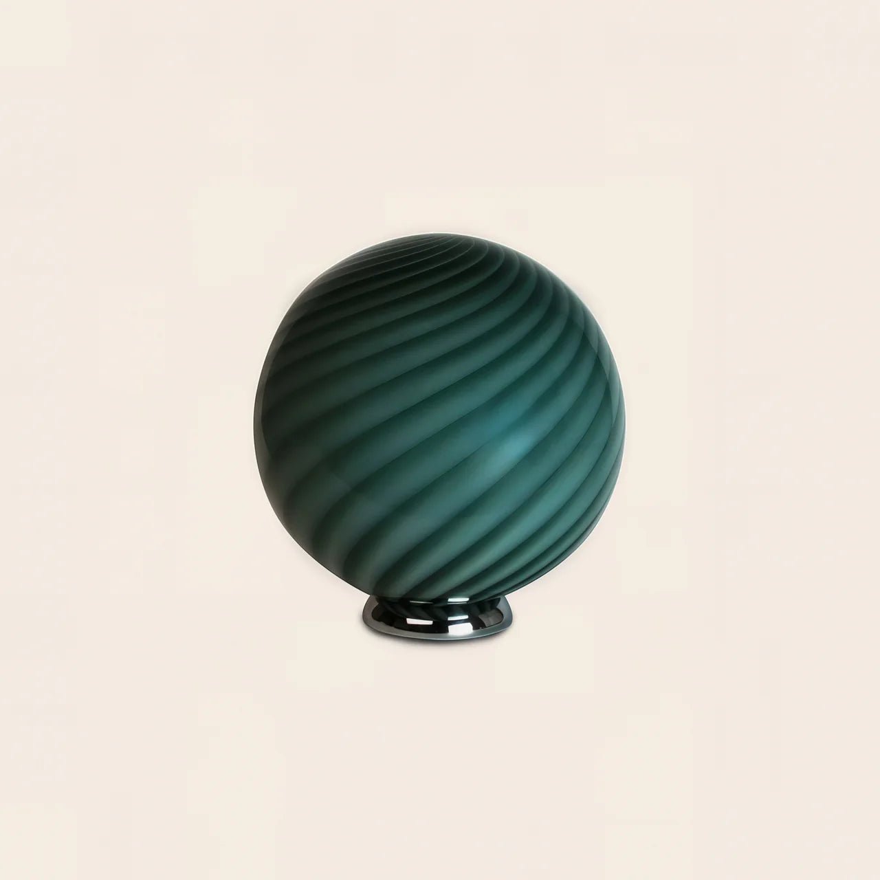 Candy Sage Swirl Murano Table Lamp – Ø30 - Bellavé Studio