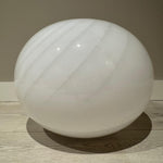 Candy White Murano Pendant Lamp – Ø40 - Bellavé Studio