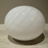 Candy White Murano Pendant Lamp – Ø40 - Bellavé Studio