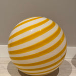 Candy Yellow Swirl Murano Pendant Lamp – Ø30 - Bellavé Studio