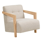 Caracas Lounge Chair – Beige - Bellavé Studio