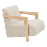 Caracas Lounge Chair – Beige - Bellavé Studio
