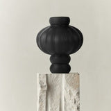 Ceramic Balloon Vase 02 20cm – Ink Black - Bellavé Studio