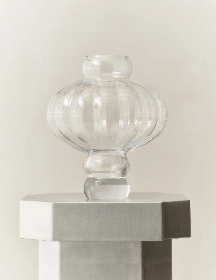 Clear Balloon Vase 03 - 40 cm - Bellavé Studio