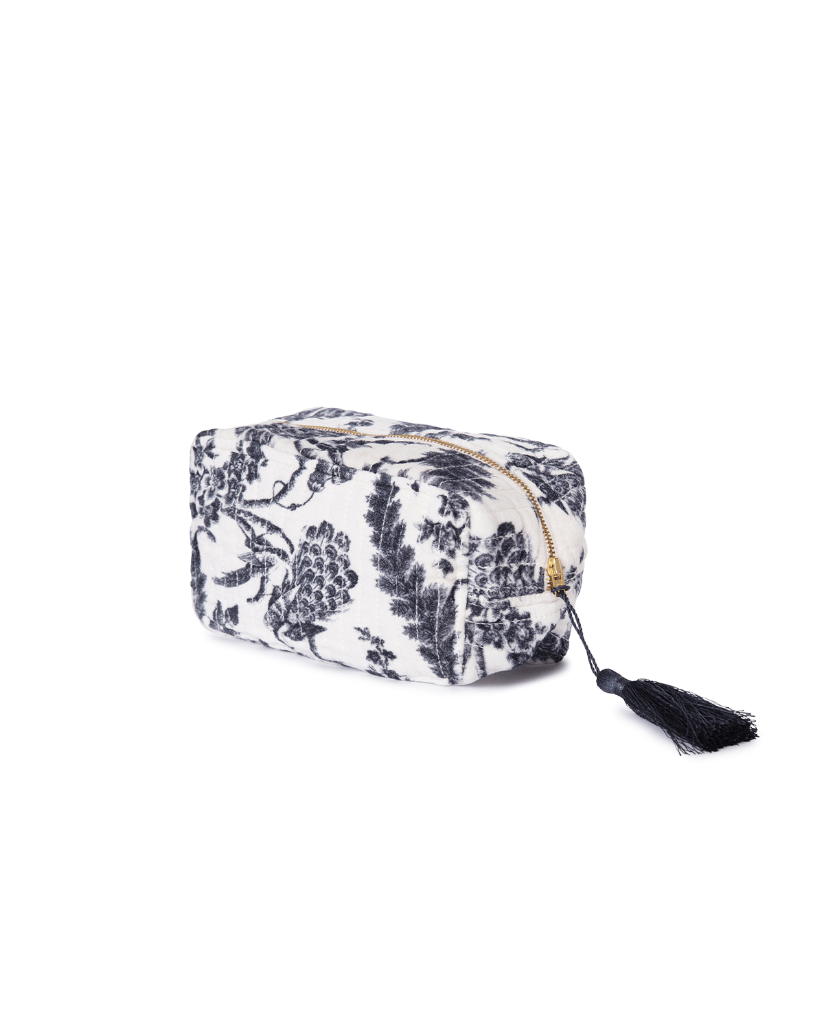 Cosmetic Bag Cotton - Vintage Blue Bird - Bellavé Studio