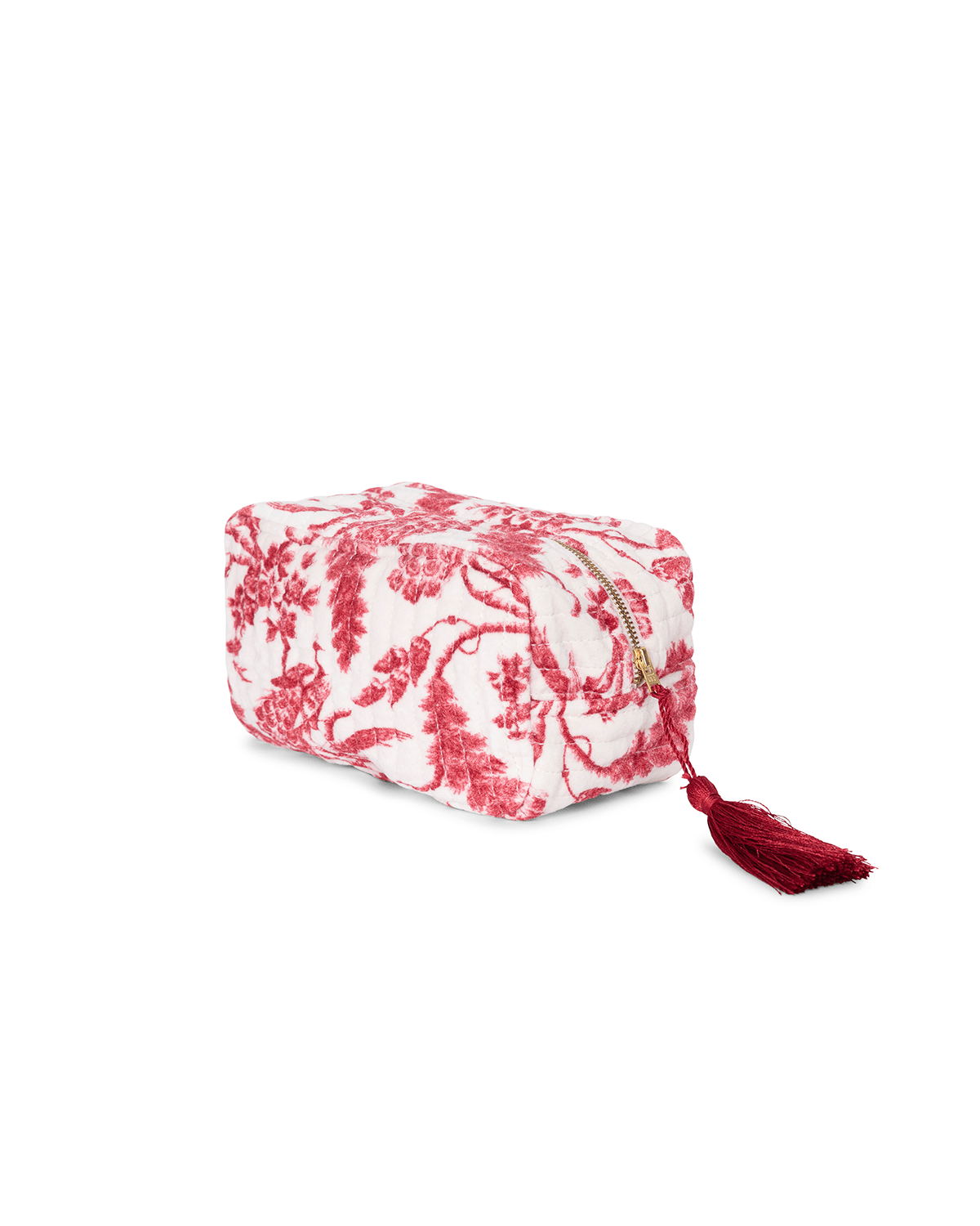 Cosmetic Bag Velvet - Vintage Bird - Bellavé Studio