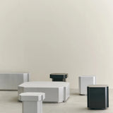 Funki Lounge Table Rectangular Brushed Alu - Bellavé Studio