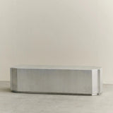 Funki Lounge Table Rectangular Brushed Alu - Bellavé Studio
