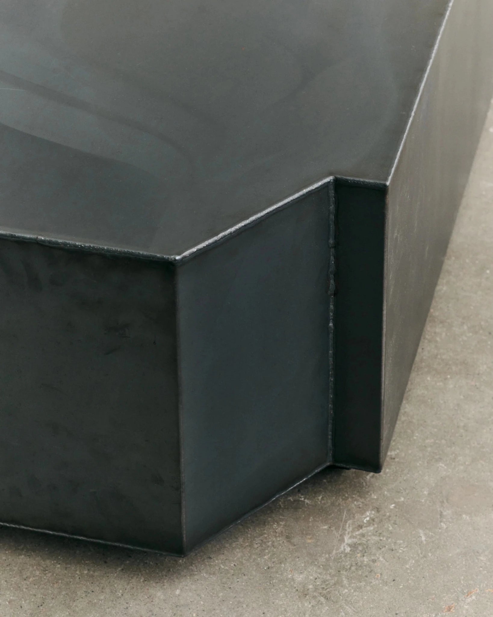 Funki Lounge Table Rectangular Raw Iron - Bellavé Studio