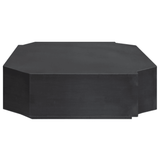 Funki Lounge Table Rectangular Raw Iron - Bellavé Studio