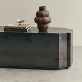 Funki Lounge Table Rectangular Raw Iron - Bellavé Studio