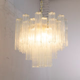 Murano Clear Tronchi Chandelier Ø58 - 36 Tubes