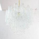 Murano Clear Tronchi Chandelier Ø58 - 36 Tubes