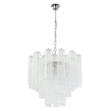 Murano Clear Tronchi Chandelier Ø58 - 36 Tubes