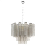Murano Grigio Tronchi Chandelier Ø58 – 36 Tubes