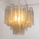Murano Grigio Tronchi Chandelier Ø58 – 36 Tubes