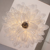 Murano Crystal Foglie Chandelier Ø95